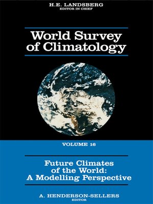 cover image of Future Climates of the World